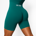 UV FIT Seamless Push-Up Booty Workout Shorts