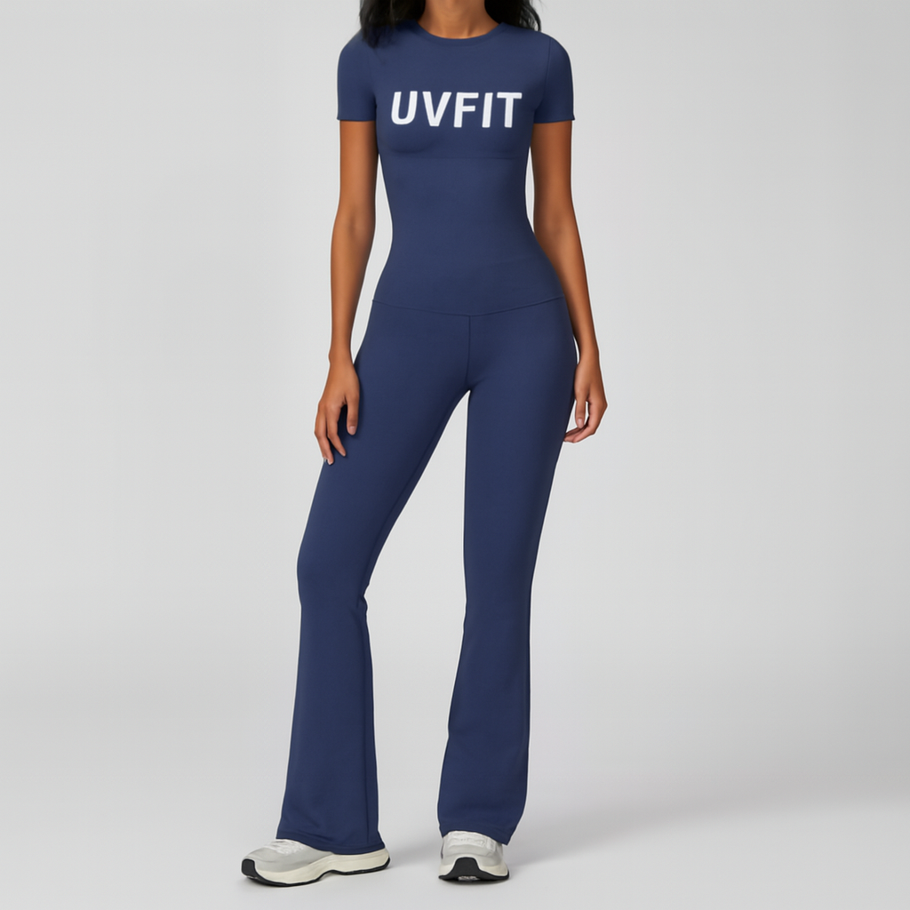 UV FIT Women’s Seamless Flare Activewear Set