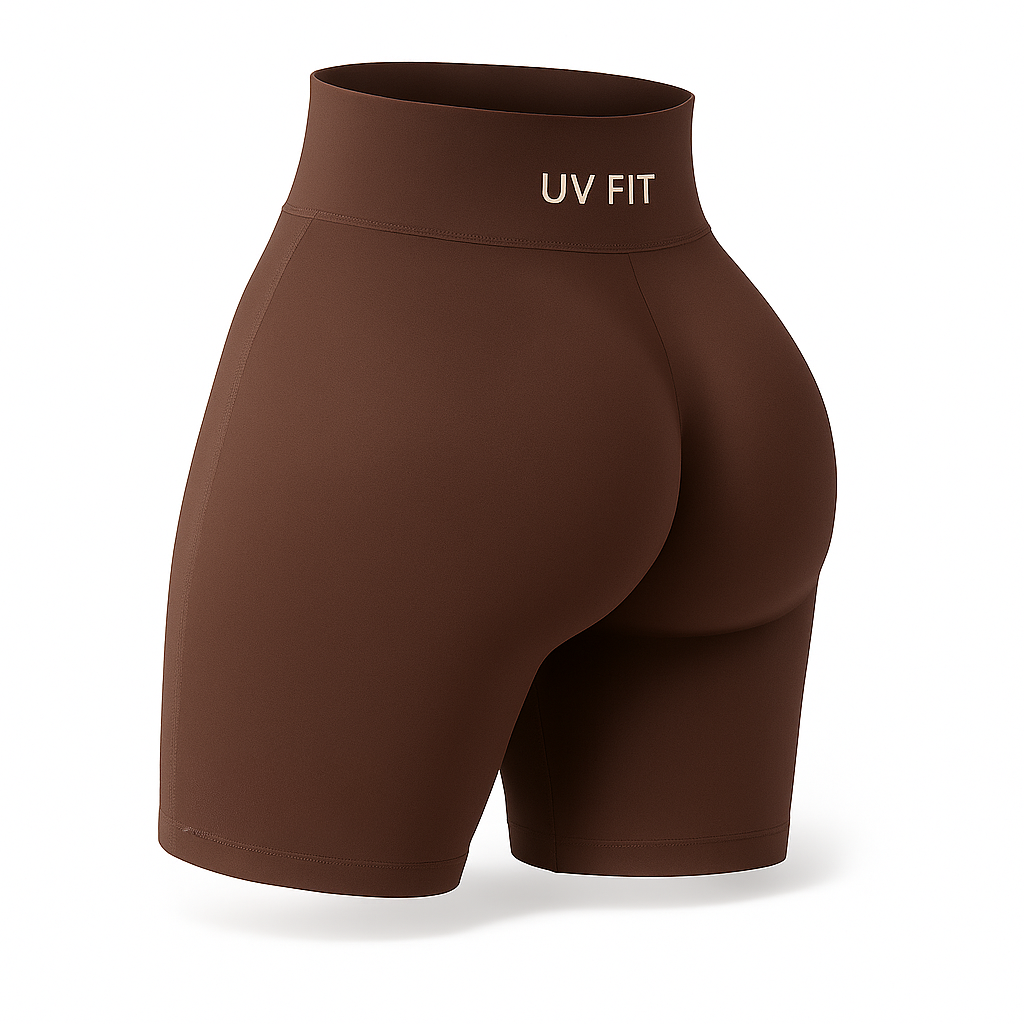 UV FIT Seamless Push-Up Workout Shorts