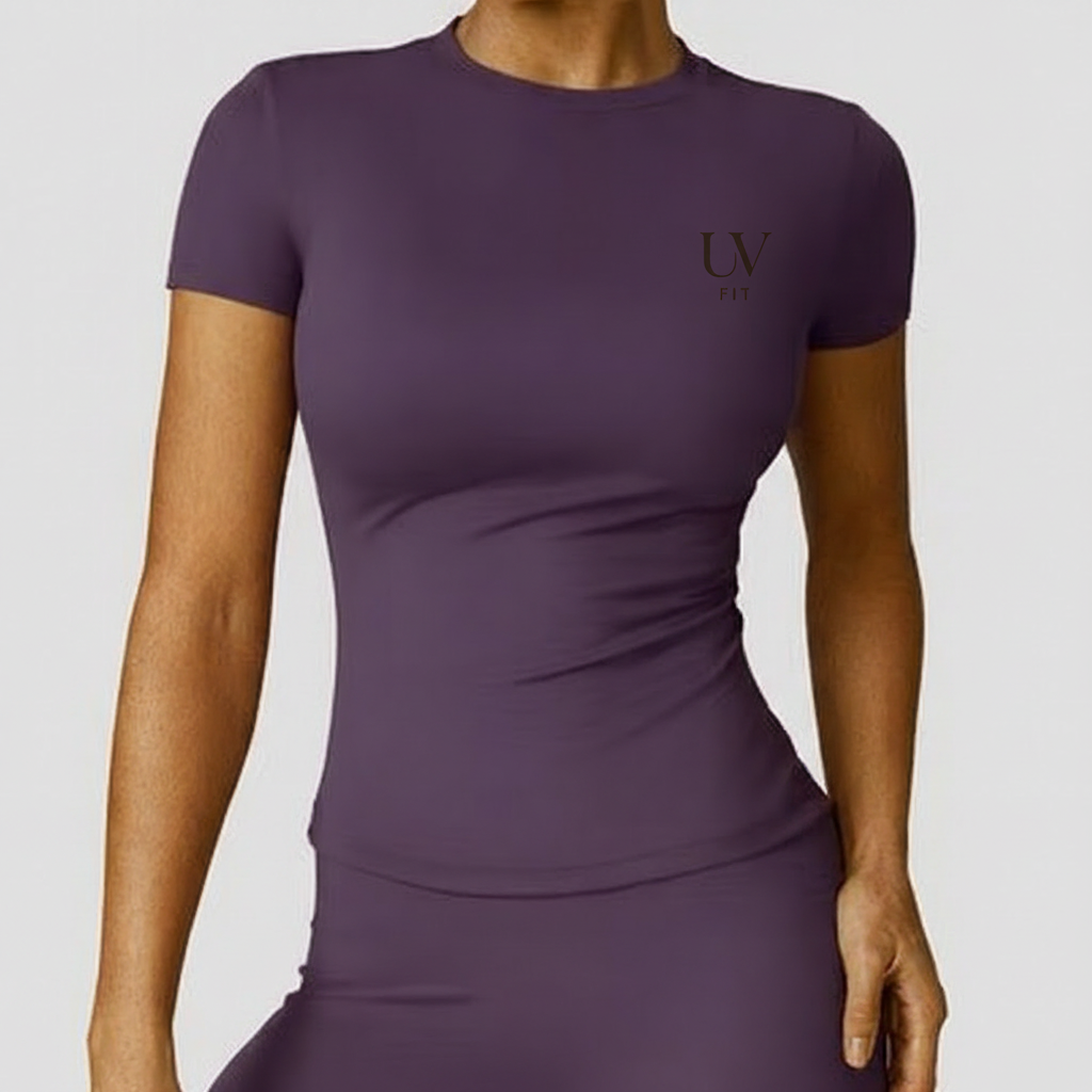 UV FIT Seamless Short Sleeve Top