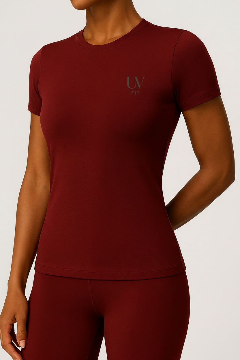 UV FIT Seamless Short Sleeve Top