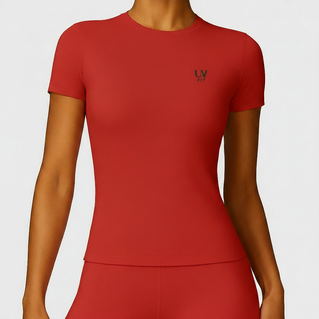 UV FIT Seamless Short Sleeve Top