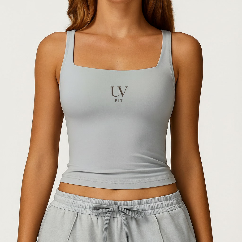 UV FIT Breathable Anti-Sweat Shockproof Sports Bra