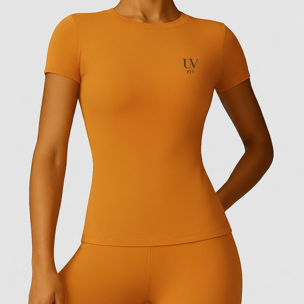 UV FIT Seamless Short Sleeve Top