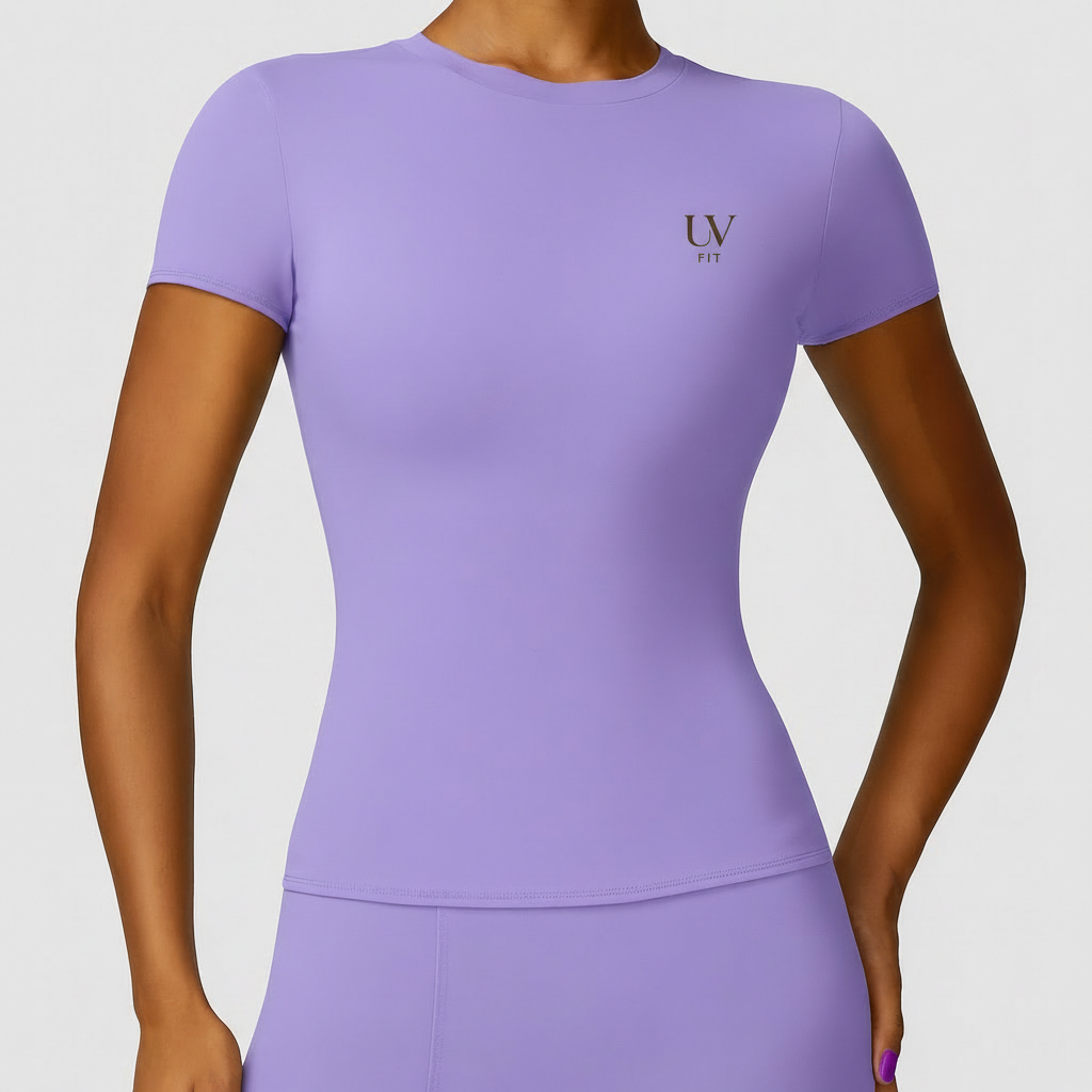 UV FIT Seamless Short Sleeve Top