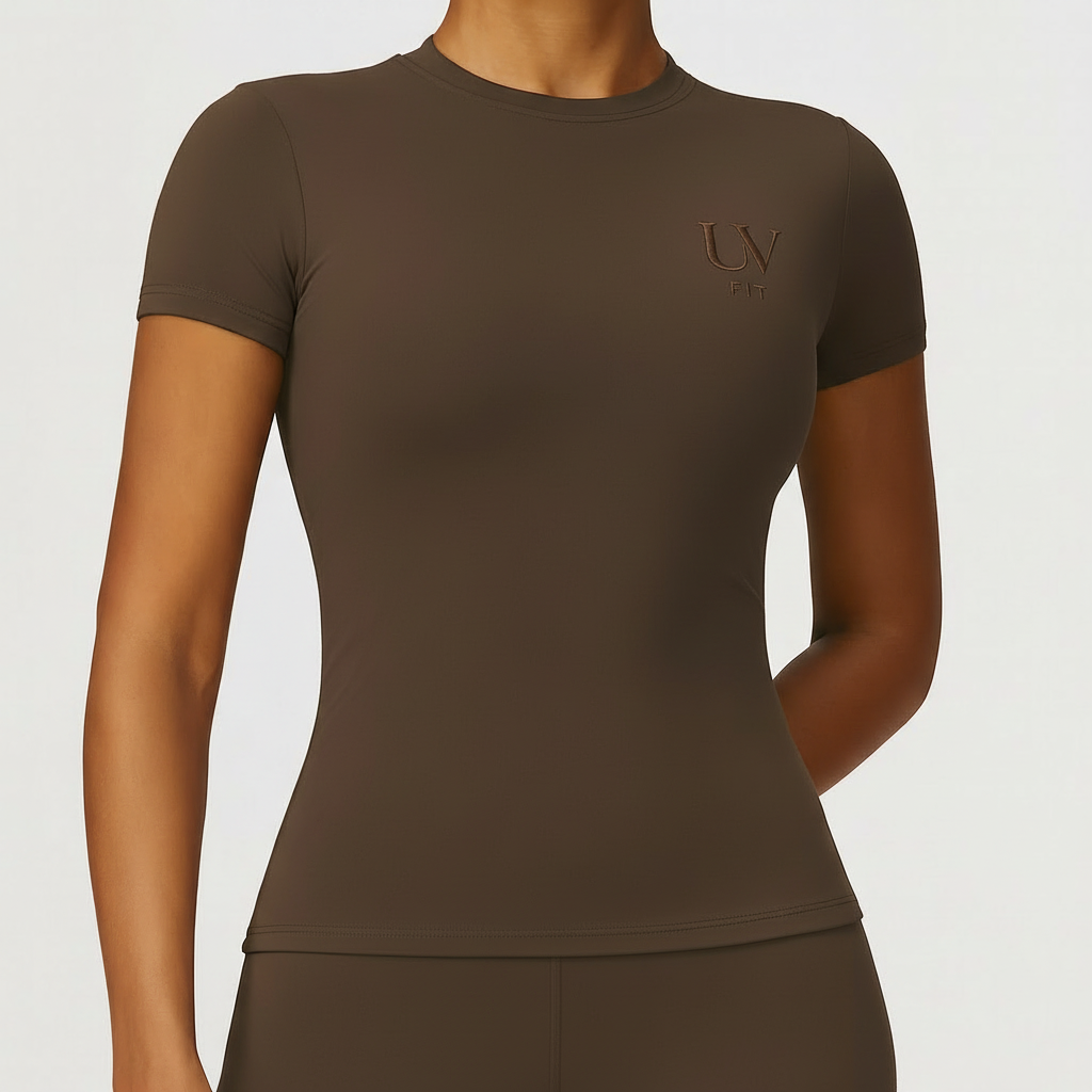 UV FIT Seamless Short Sleeve Top