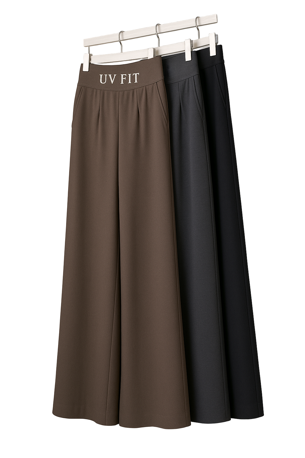 UV FIT Women’s Wide Leg Yoga Pants with Three Pockets