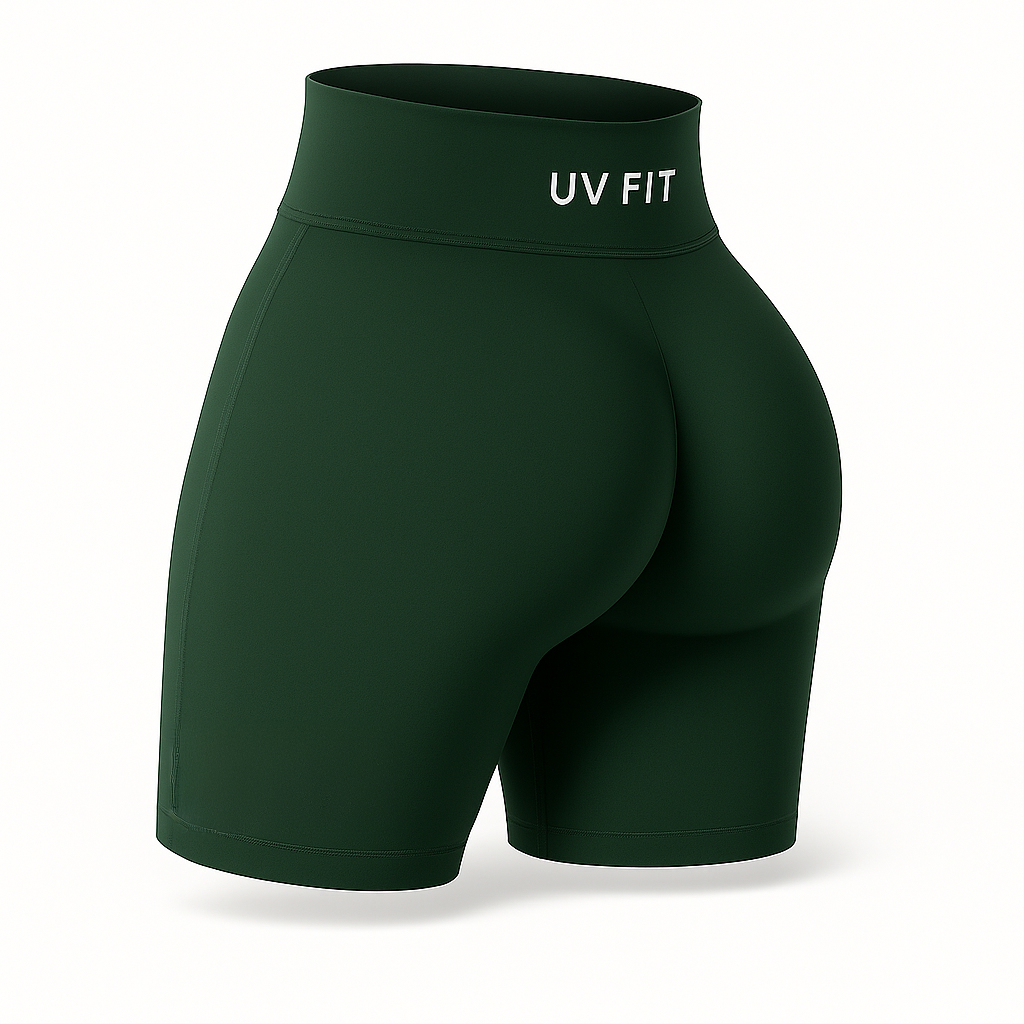 UV FIT Seamless Push-Up Workout Shorts