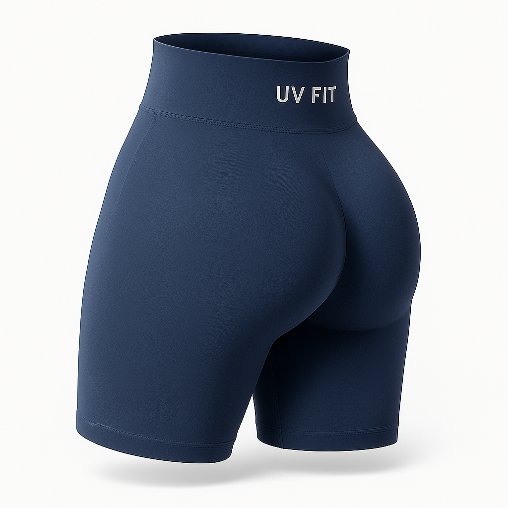 UV FIT Seamless Push-Up Workout Shorts