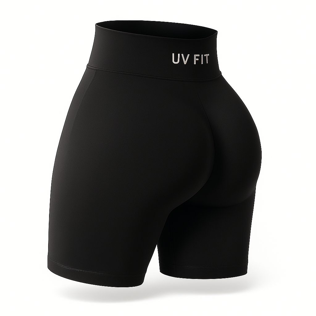 UV FIT Seamless Push-Up Workout Shorts