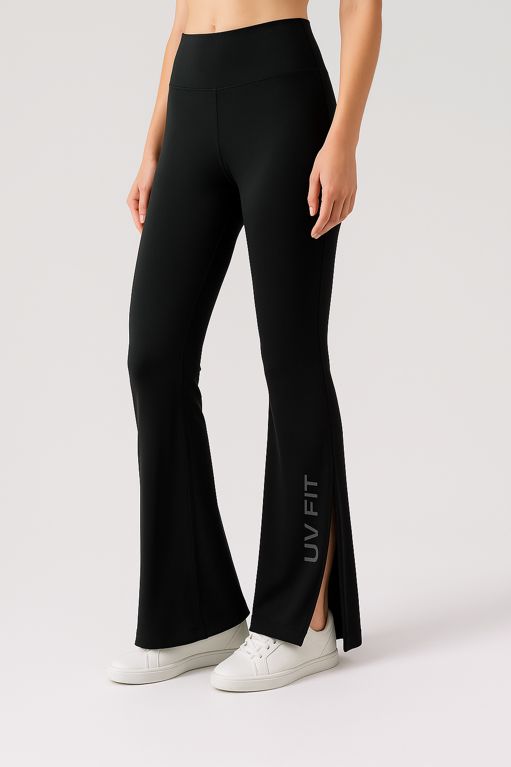 UV FIT Yoga Pants – High Waist Butt-Lifting Split