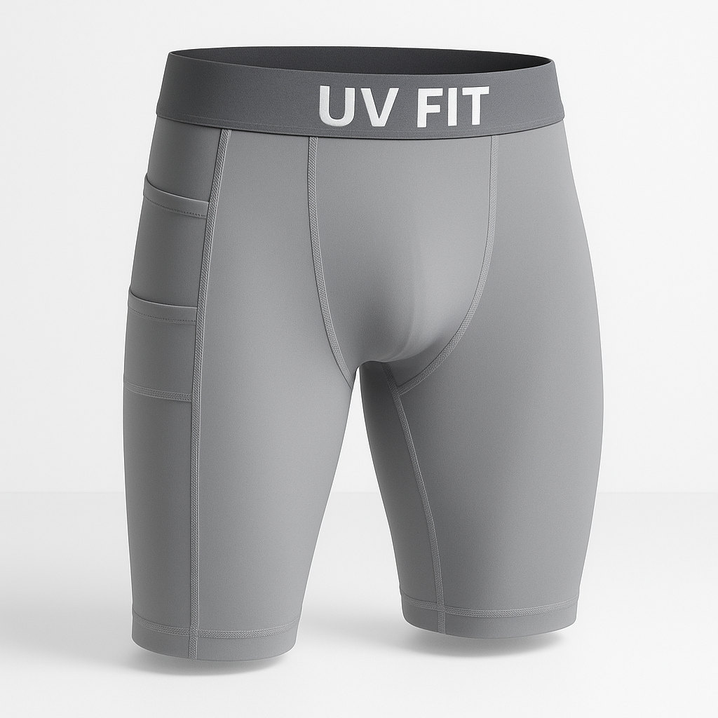 UV FIT 2025 Men’s Compression Shorts – Premium Training & Running Sportswear