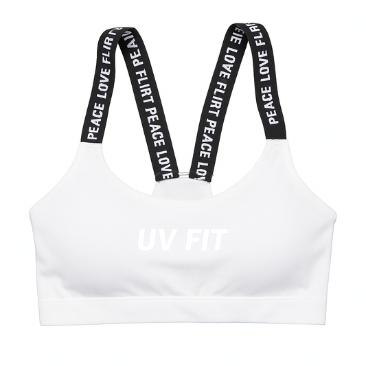 UV FIT Minimalist Strappy Sports Bra