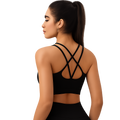 UV FIT Sports Bra with Crisscross Back Design