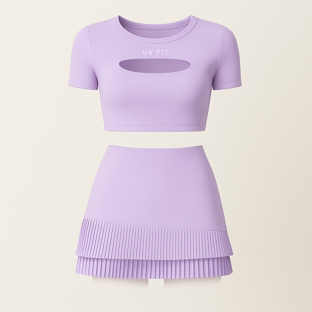 UV FIT Signature Yoga Set – 2-Piece Sportswear