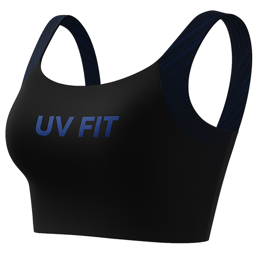 UV FIT Women’s Seamless Sports Bra – Stylish Comfort & Support