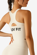 UV FIT Seamless Splice Long Sports Bra