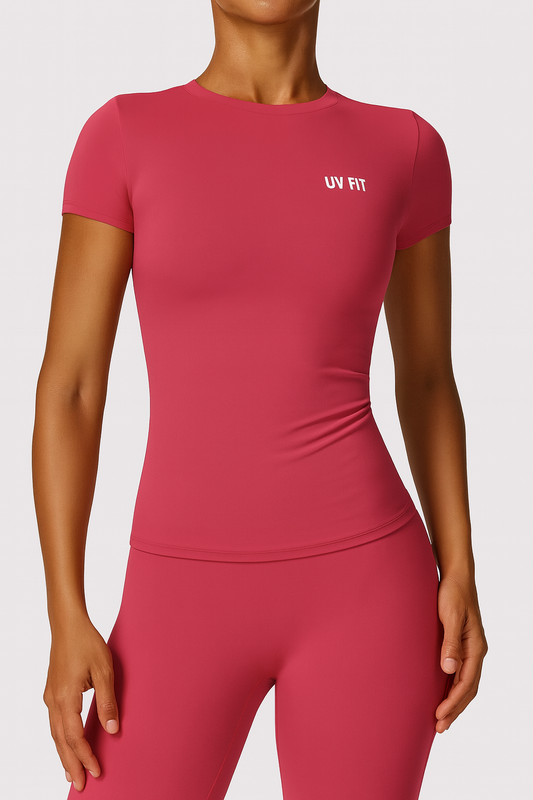 UV FIT Seamless Short Sleeve Top