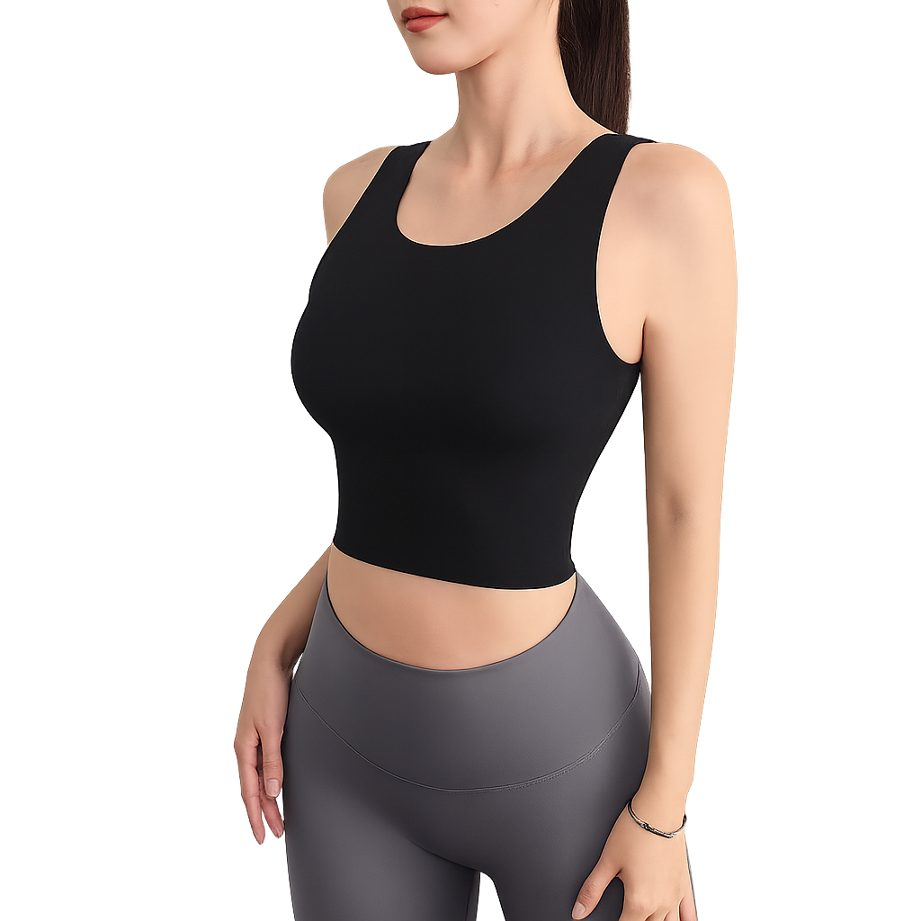 UV FIT Seamless Crop Tank – Second-Skin Comfort & Style