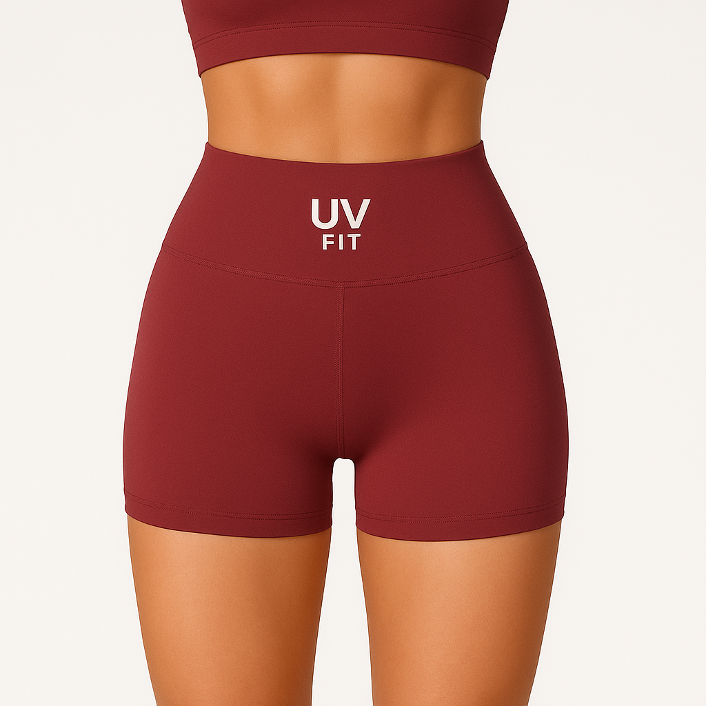UV FIT High-Waisted Seamless Shorts
