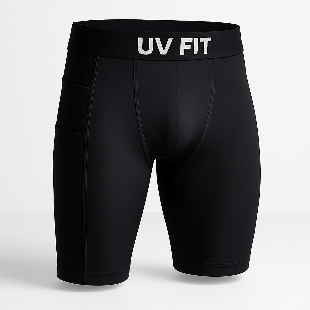 UV FIT 2025 Men’s Compression Shorts – Premium Training & Running Sportswear
