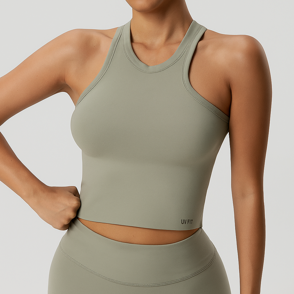 UV FIT Seamless Racerback Yoga Vest