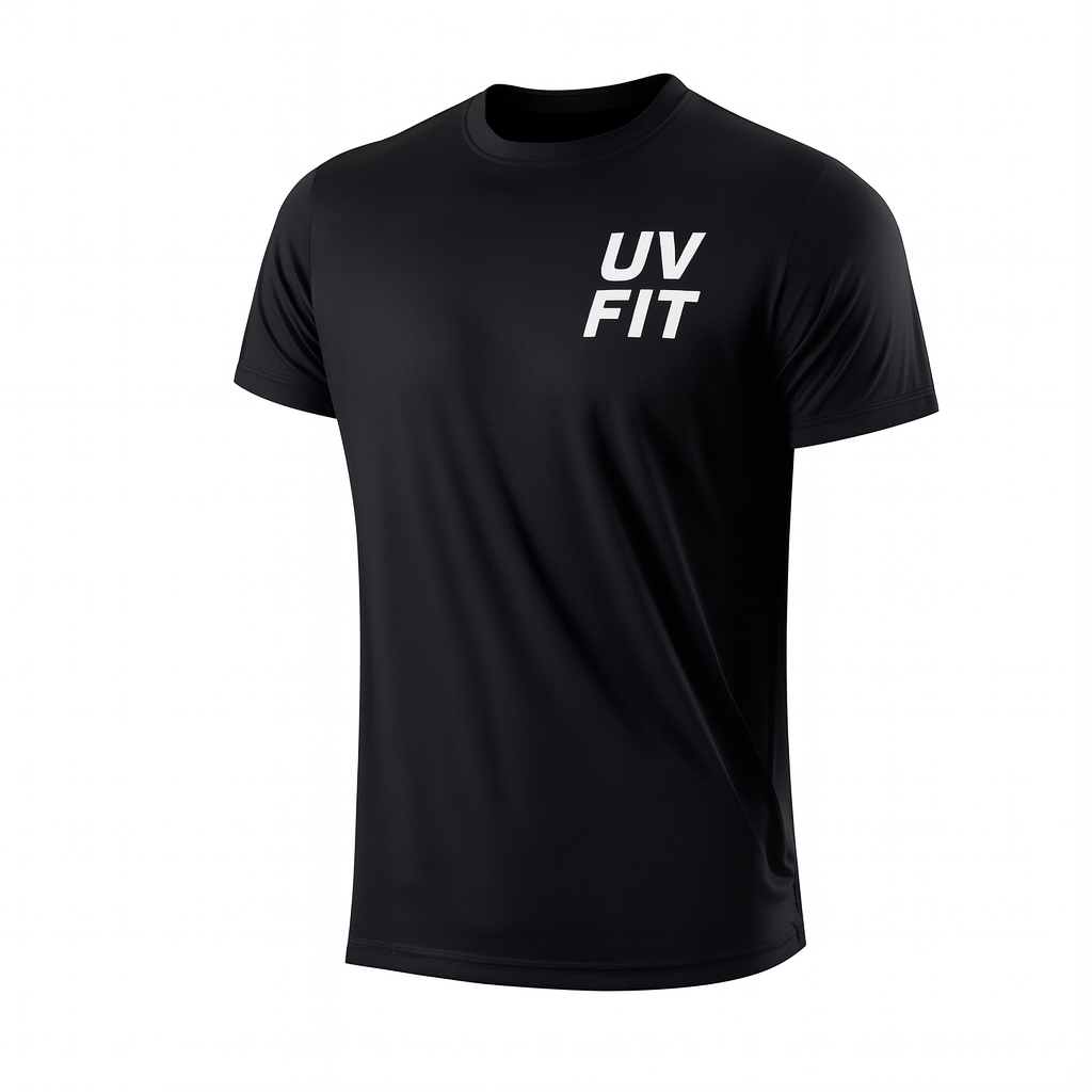 UV FIT Men's Quick-Drying Gym Running T-Shirt