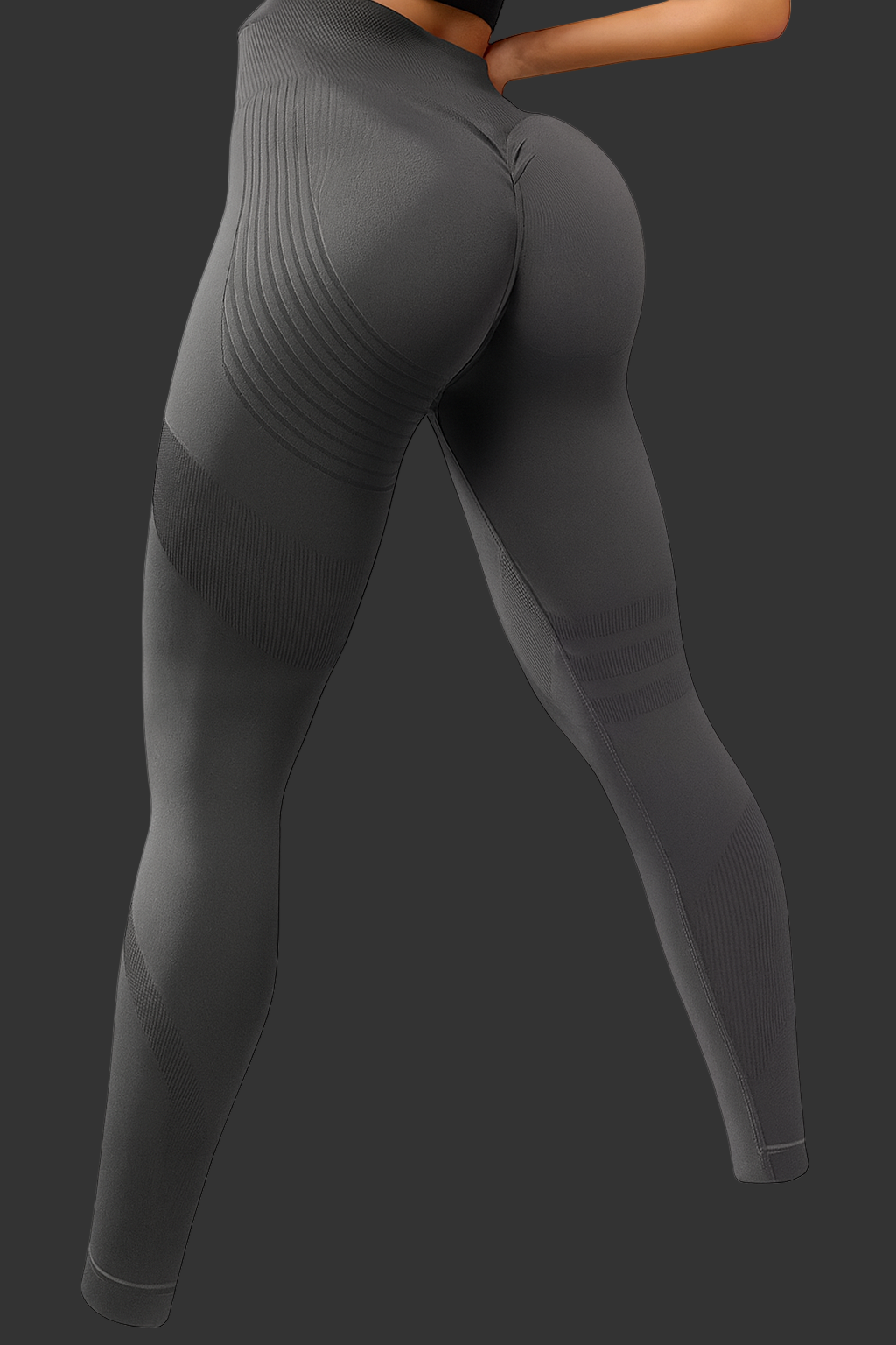 UV FIT Seamless Scrunch Leggings – High Waist Workout Tights