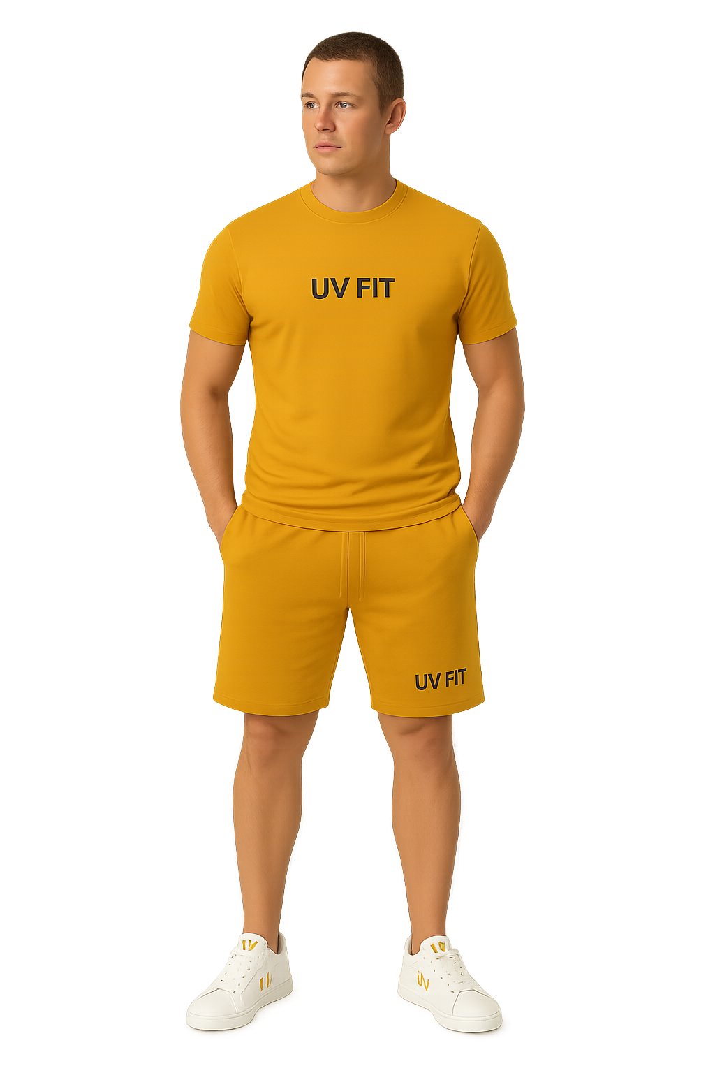 UV FIT – Premium Athletic Set (T-Shirt & Shorts)