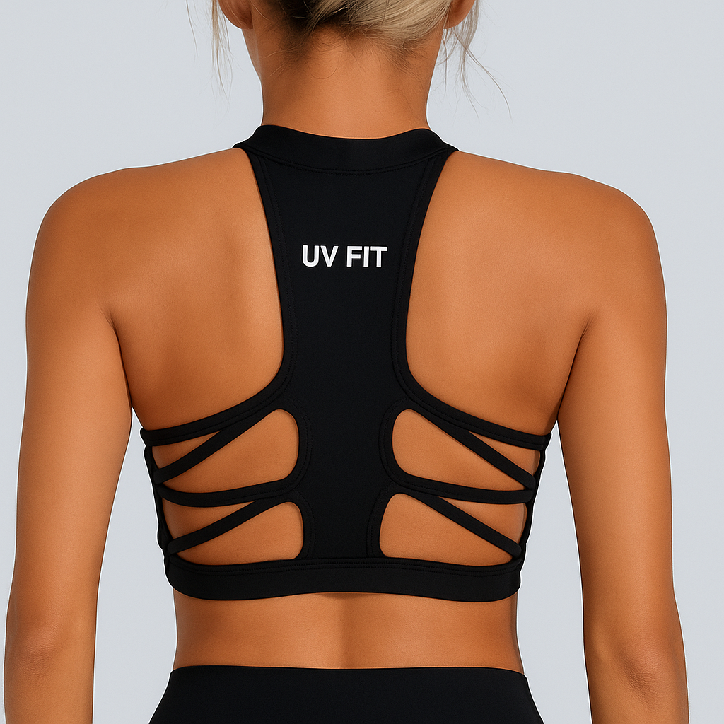 UV FIT Women’s Hollow-Out Fishbone Yoga Vest