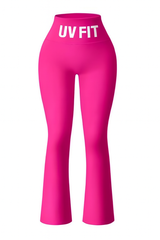 UV FIT New Autumn & Winter High-Waist Flare Sweatpants