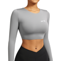 Women’s Long-Sleeve Sports Crop Top