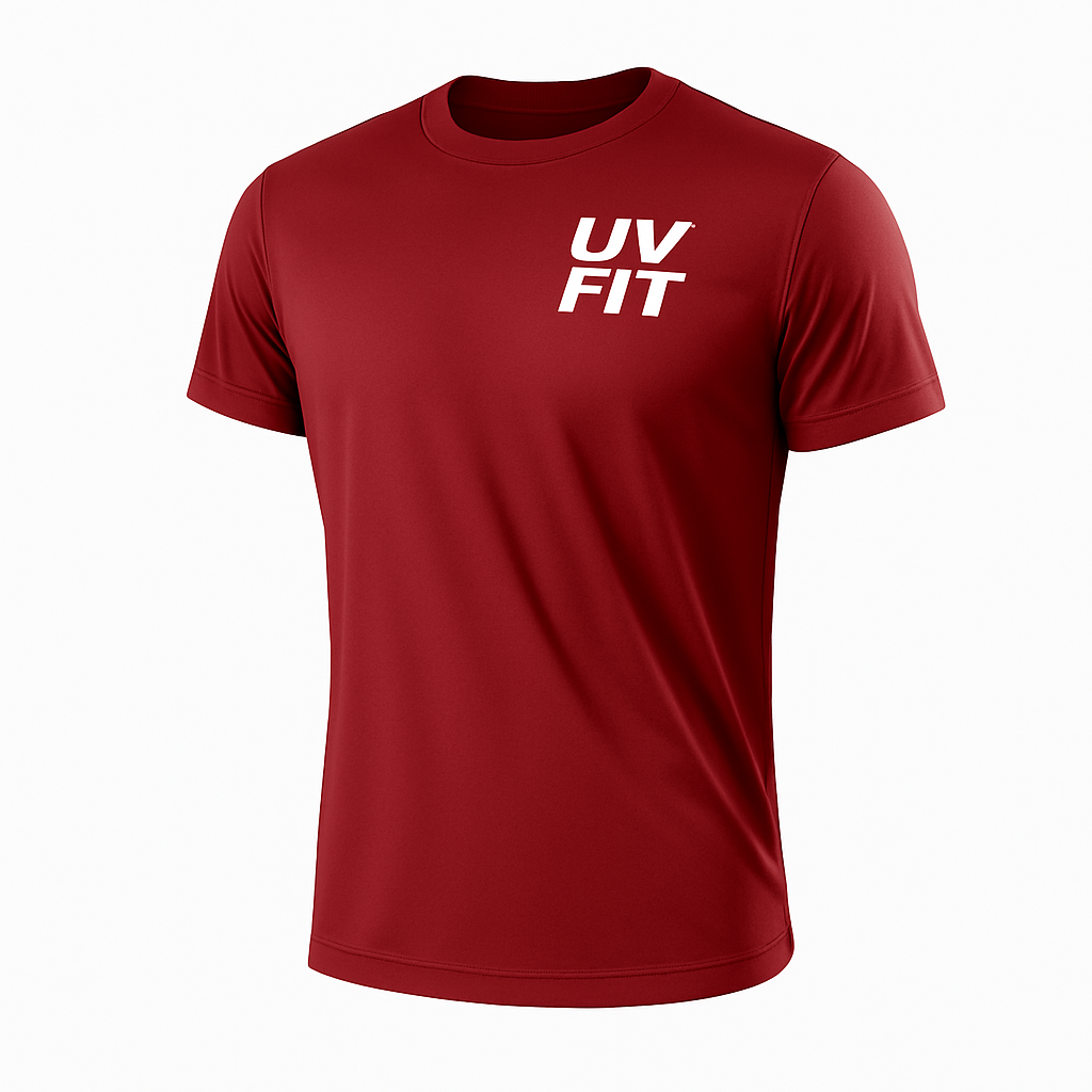 UV FIT Men's Quick-Drying Gym Running T-Shirt