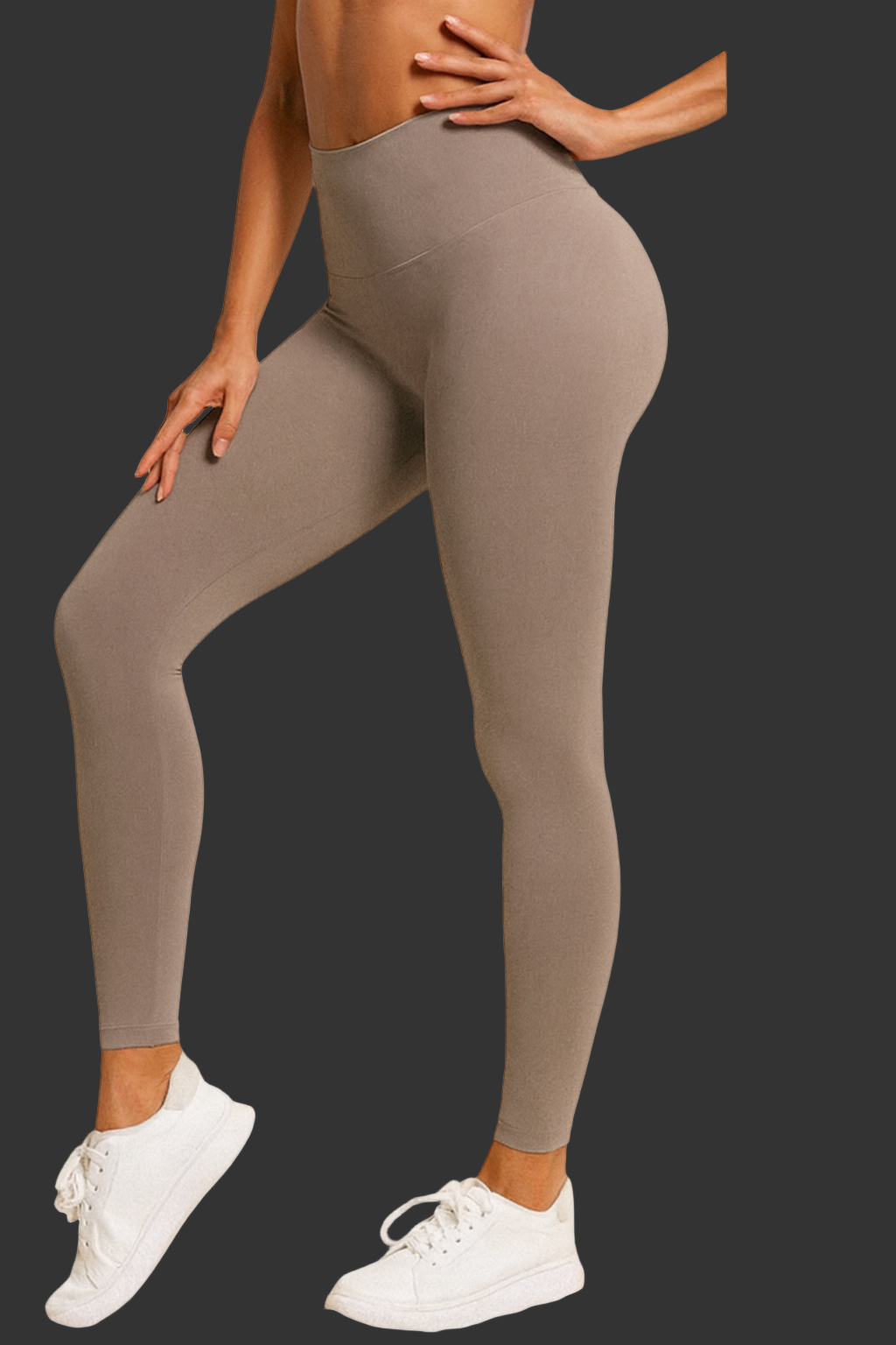 High-Waisted Black Seamless Leggings – UV FIT