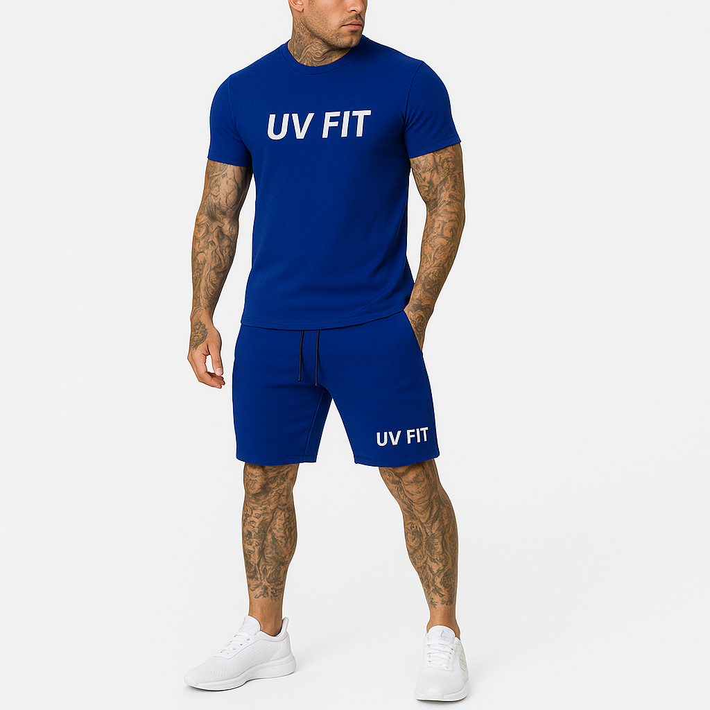 UV FIT – Premium Athletic Set (T-Shirt & Shorts)