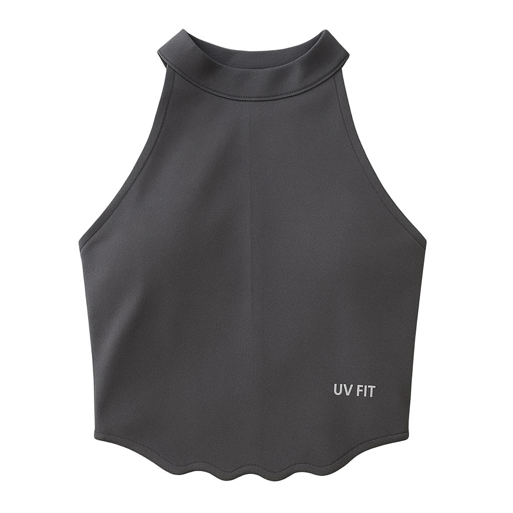 UV FIT Women’s Slim Zipper Yoga Vest