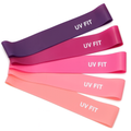 UV FIT Resistance Bands Set – 4 Levels of Strength