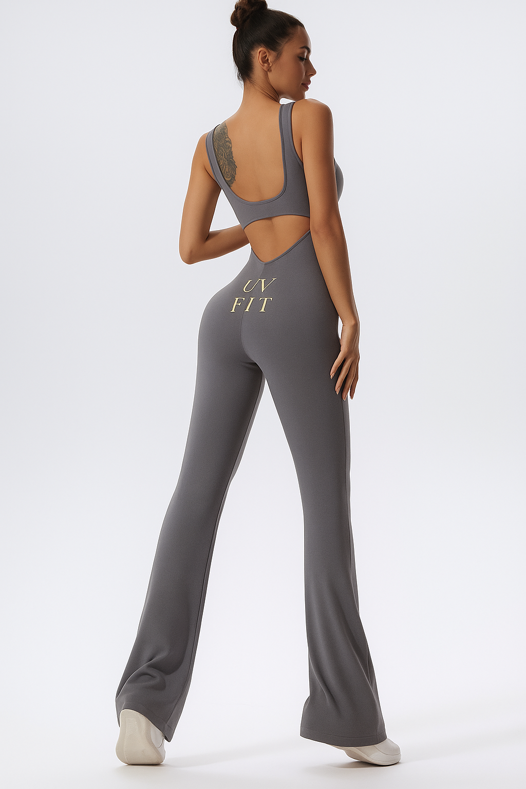 UV FIT – V-Back Scrunch One-Piece