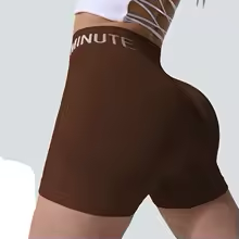 UV FIT High-Waist Seamless Workout Shorts