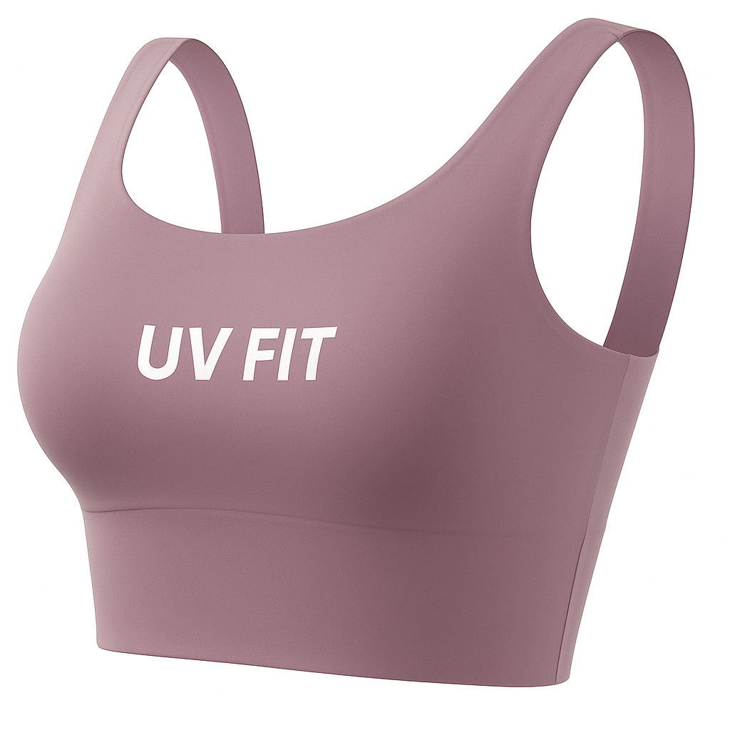 UV FIT Women’s Seamless Sports Bra – Stylish Comfort & Support