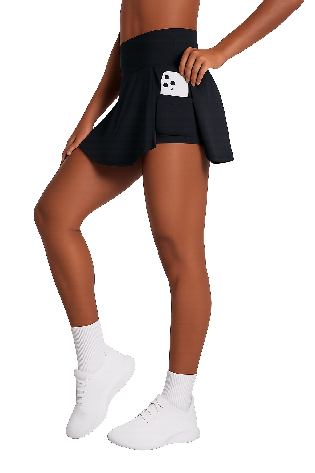 UV FIT High-Waist Athletic Skort with Side Pocket