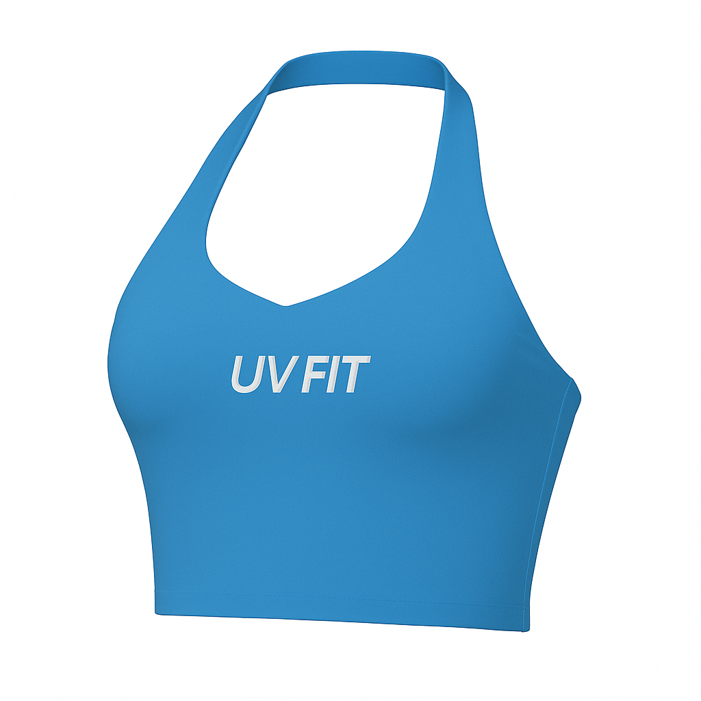 UV FIT Halter Crop Top
