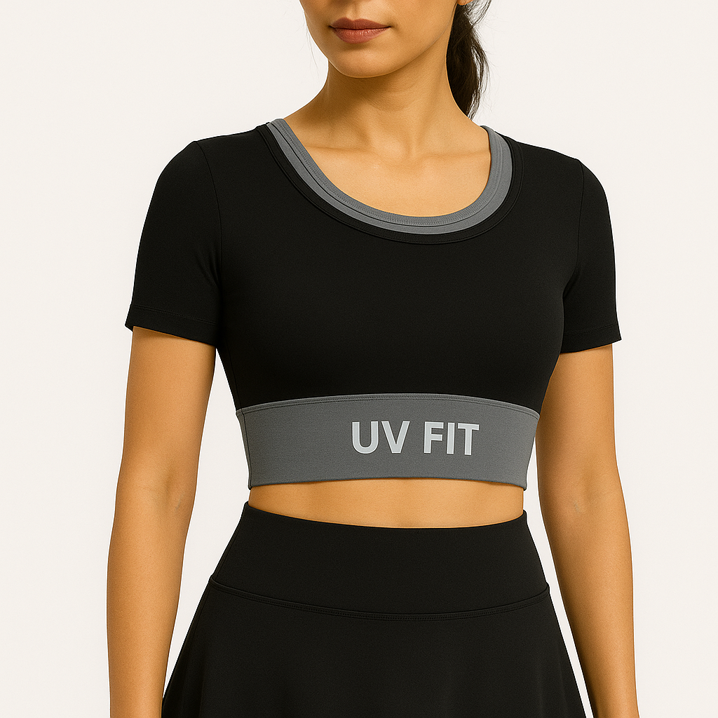 UV FIT Yoga Sports Crop Top