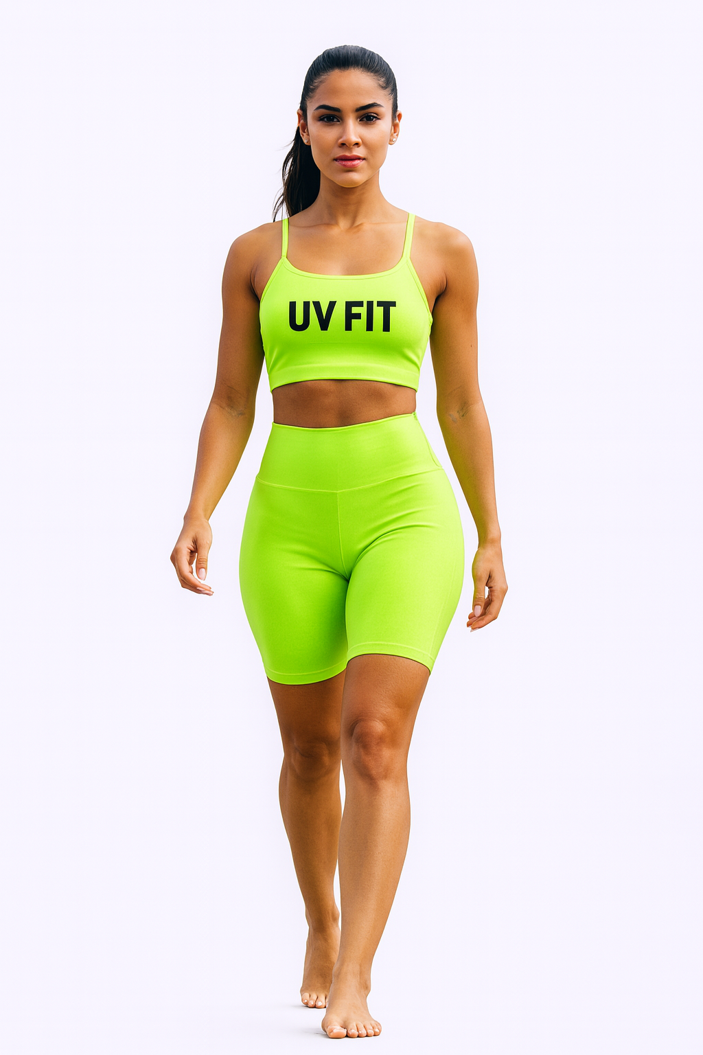 UV FIT Women’s Solid Color Yoga Set