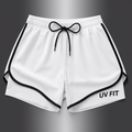 UV FIT Women’s 2-in-1 Athletic Shorts