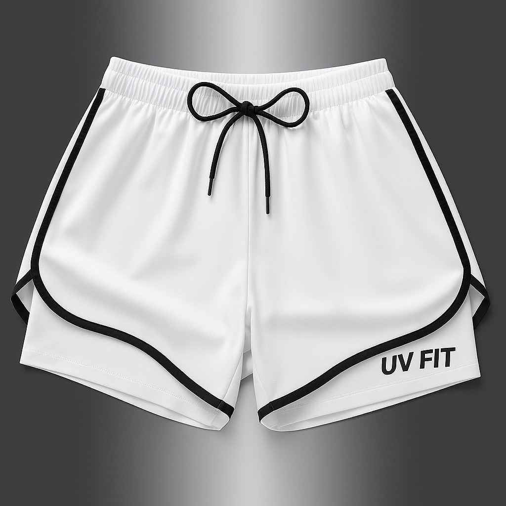 UV FIT Women’s 2-in-1 Athletic Shorts