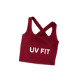 UV FIT Seamless Sports Bra – Push-Up Yoga & Fitness Top