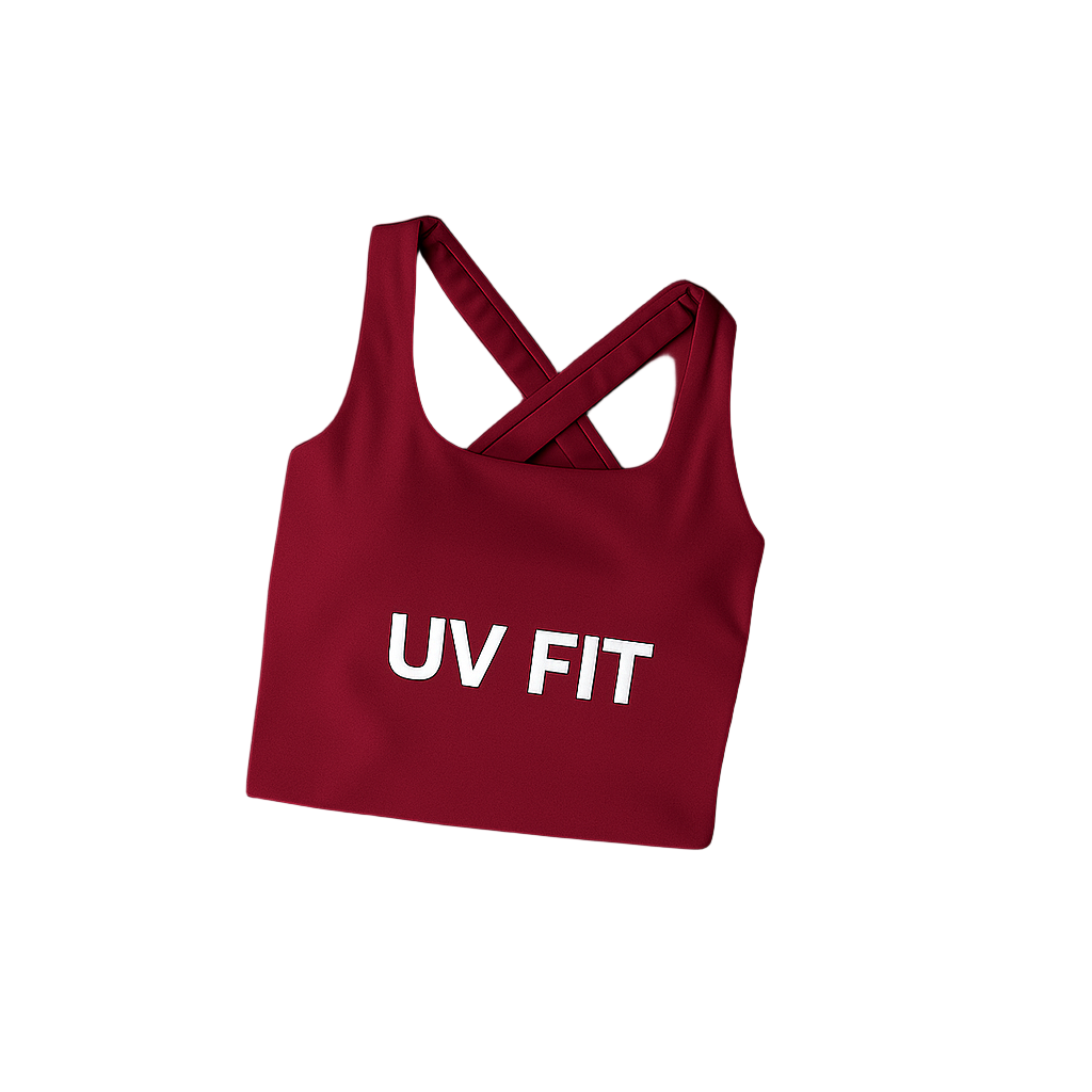 UV FIT Seamless Sports Bra – Push-Up Yoga & Fitness Top