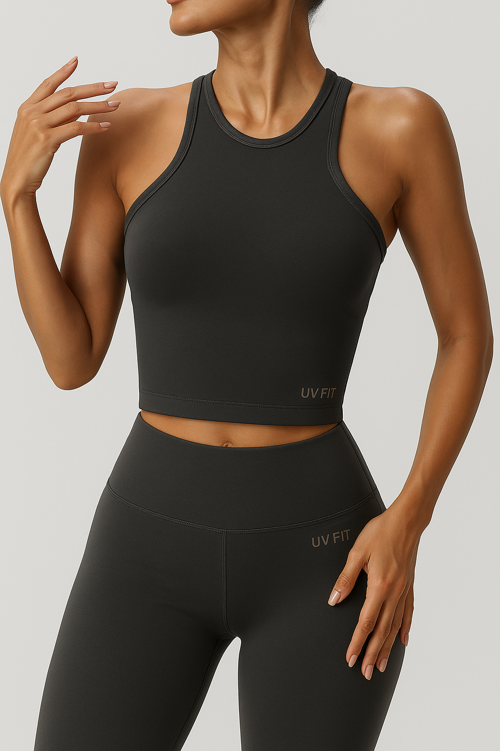 UV FIT Seamless Racerback Yoga Vest