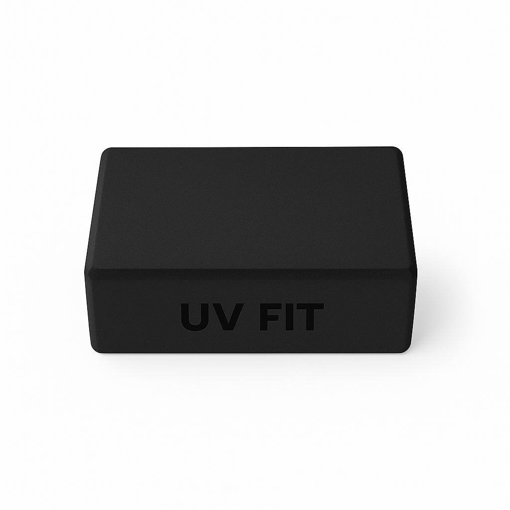 UV FIT Premium Yoga Block – Lightweight, Non-Slip & Supportive